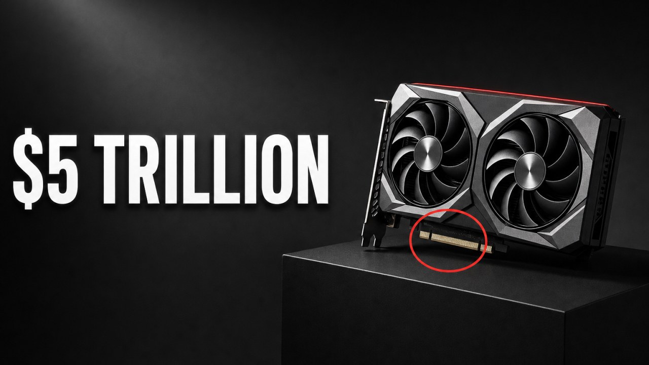 Still from the video for From Gaming GPUs to AI Empire